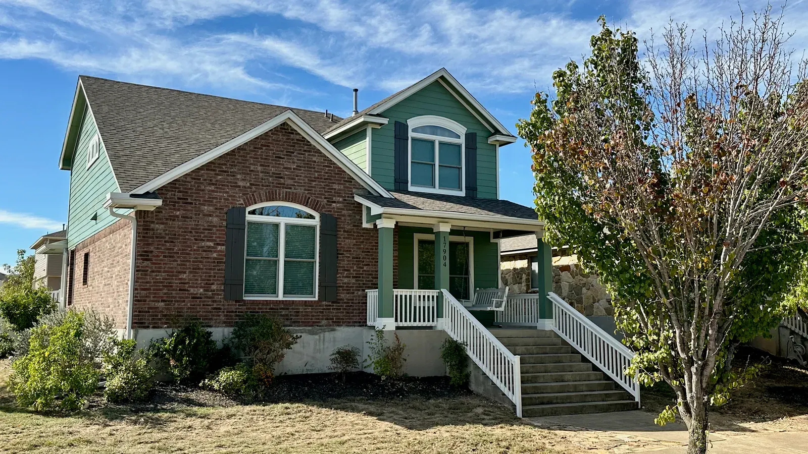 Green Craftsman Brick Base