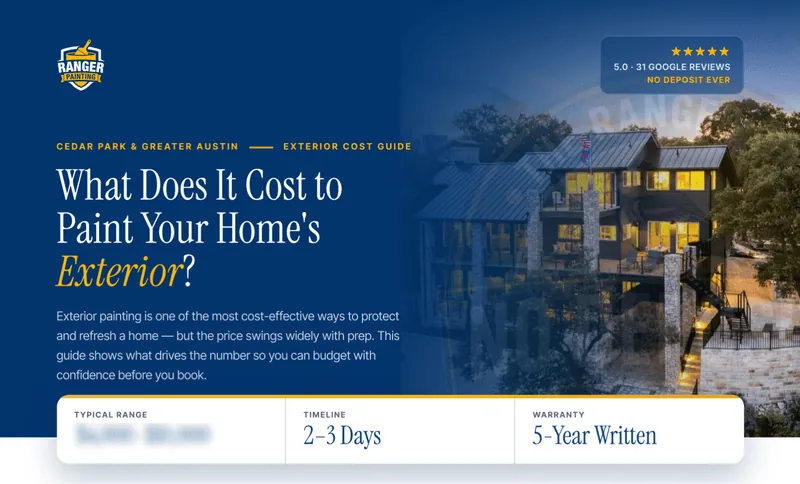 Exterior Cost Guide